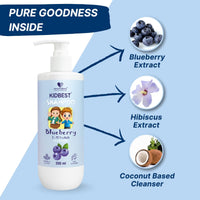 HealthBest Kidbest Blueberry Shampoo 200ml