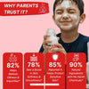 HealthBest Kids Foaming Face Wash Gentle Daily Cleanser Removes Sweat And Dirt 100ml