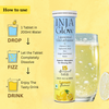 INJA Wellness Glow Liposomal Glutathione Effective for Skin Glow - Lemon Flavour 15 Tablets