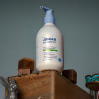 Janma Care Hydrating & Soothing Moisturizing Lotion | 250 ML | Janma Baby & Junior Care | Almond Oil, Organic Ghee, Avacado, Oats