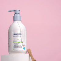 Janma Care Hydrating & Soothing Moisturizing Lotion | 250 ML | Janma Baby & Junior Care | Almond Oil, Organic Ghee, Avacado, Oats