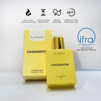 La French Cassanova Perfumes for Men & Women 50ml