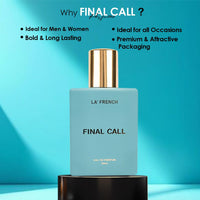 La French Final Call Perfumes for Men & Women 50ml