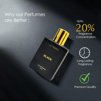 La French Black Perfumes for Men & Women 50ml
