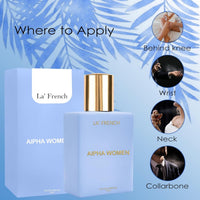 La French Alpha Women Perfumes for Women 50ml