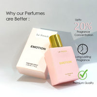 La French Emotion Perfumes for Women 50ml