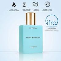 La French Night Manager Perfumes for Men & Women 50ml