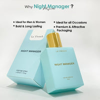 La French Night Manager Perfumes for Men & Women 50ml