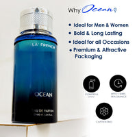 La French Ocean Perfumes for Men & Women 100ml