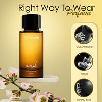 La French Musk Perfumes for Men & Women | Long Lasting Eau de Parfum - 100 ml