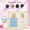 La French Alpha Women & Emotion Perfume Gift Set for Men & Women (2 x 50ml)