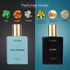La French Black & Night Manager Men Perfume Gift set (2 x 50ml)