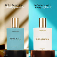 La French Influencer & Final Call Perfume Gift Set for Men & Women (2 x 50ml)