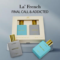 La French Final Call & Addicted Perfume Gift Set for Men & Women (2 x 50ml)
