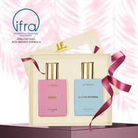 La French Brat & Alpha Women Perfume Gift Set for Men & Women (2 x 50ml)