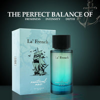 La French Nautical Noir Perfumes for Men & Women 100ml