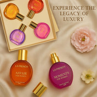 La French Women Perfume Gift Set - Affair,Wishful,Moments,Faith (4x30ml)
