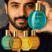 La French Men Perfume Gift Set - Bash,Ignite,Rove,Warm Ocean (4x30ml)