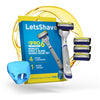 LetsShave Pro 6 Advance Face & Body Shaving Razor Value Set 214 gm