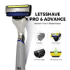 LetsShave Pro 6 Advance Face & Body Shaving Razor Value Set 214 gm