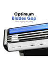 LetsShave Pro 3 Shaving Razor Blade for Men (Pack of 4)