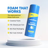 LetsShave Sensitive Shave Foam For Men, Alcohol Free, 425 g, Shave Sensitive Foam Menthol for Men, Coconut Oil Enriched, No Alcohol and No Artifical Colour