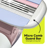 LetsShave Body and Pubic Hair Razor Ultra Sharp 3 Blade Razor Set 100 ml