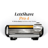LetsShave Pro 4 Shaving Razor Blade for Men Pack Of 12