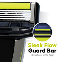 LetsShave Pro 5 Shaving Razor Blade for Men (pack of 8)