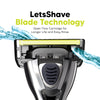 LetsShave Pro 5 Shaving Razor Blade for Men (pack of 8)