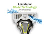 LetsShave Pro 6 Plus Shaving Razor Blade for Men Pack Of 12
