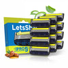 LetsShave Pro 6 Advance Shaving Razor Blade for Men Pack Of 12