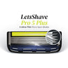 LetsShave Pro 6 Advance Shaving Razor Blade for Men Pack Of 12