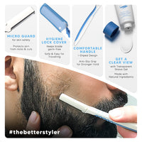 LetsShave Beard Pen Styler for Men (Pack of 3) Kit
