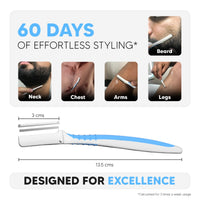 LetsShave Beard Pen Styler for Men (Pack of 3) Kit