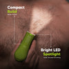 LetsShave Waterproof Body Groomer for Men | Skin-Safe Ceramic Blades & LED Spotlight 350 gm