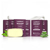 LetsShave Hydrating Bath Soap with Pomegranate & Grape Seed Extract (120g x 6), Pack of 4 + 2 Free Soaps 750 gm