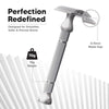 LetsShave Pro Signature Double Edge Safety Razor for Men – Classic Metal Handle Shaver + 10 Stainless Steel Blades | Precision Single Blade Shaving Kit