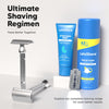 LetsShave Pro Signature Double Edge Safety Razor for Men – Classic Metal Handle Shaver + 10 Stainless Steel Blades | Precision Single Blade Shaving Kit
