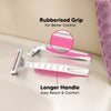 LetsShave Evior 2 Disposable Body Hair removal Shaving razor with Vit-E Lubricating Strip, Women, Pack of 10