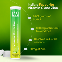Lukewarm Vitamin C and Zinc 60 gm