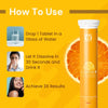 Lukewarm Glutathione Effervescent Tablets – Orange Flavour | 15 Tablets