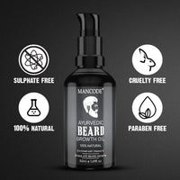 Mancode Ayurvedic Beard Growth Oil 50ml