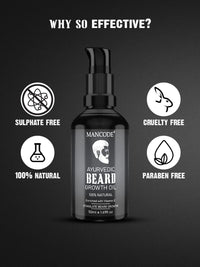Mancode Ayurvedic Beard Growth Oil 50ml