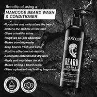 Mancode Beard Wash & Conditioner 200ml