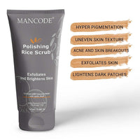 Mancode Polishing Rice Scrub 100ml