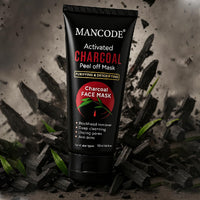 Mancode Charcoal Peel Off Mask 100ml