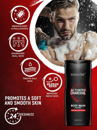 Mancode Charcoal Body Wash 450ml
