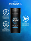 Mancode Hydro Body Wash 3 in 1 450ml