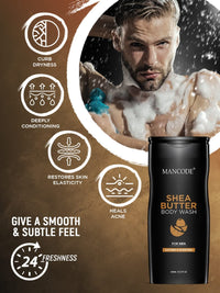 Mancode Shea butter Body Wash 450ml